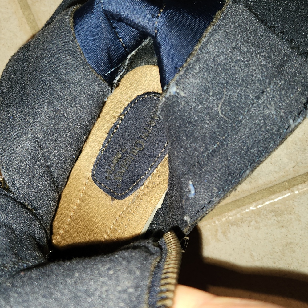Earth Origins by Earth blue partial suede boots Suze 6M - Picture 9 of 17